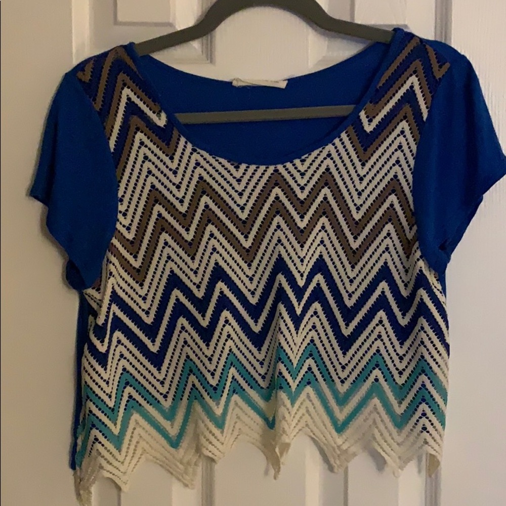 Mind Code Crochet Crop Top